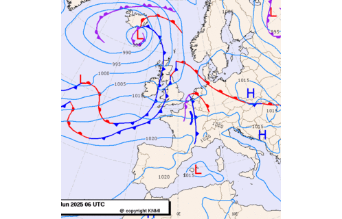 Previsioni meteo per giovedì 26, venerdì 27, sabato 28 (giugno)