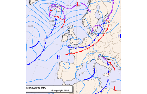 Previsioni meteo per mercoledì 26, giovedì 27, venerdì 28 (marzo)