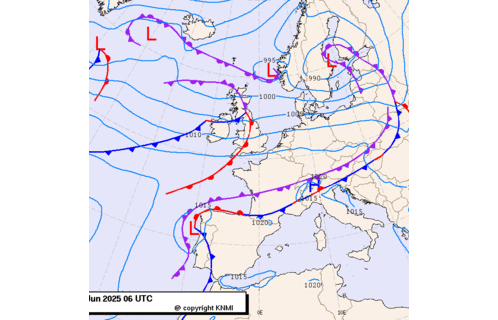 Previsioni meteo per martedì 24, mercoledì 25, giovedì 26 (giugno)