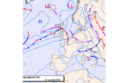 Previsioni meteo per giovedì 29, venerdì 30, sabato 31 (maggio)