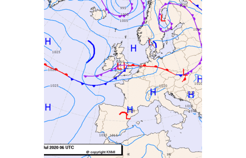 Previsioni meteo per giovedì 9, venerdì 10, sabato 11 (luglio)