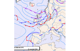Previsioni meteo per sabato 5, domenica 6, lunedì 7 (luglio)