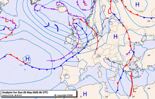 Previsioni meteo per domenica 25, lunedì 26, martedì 27 (maggio)