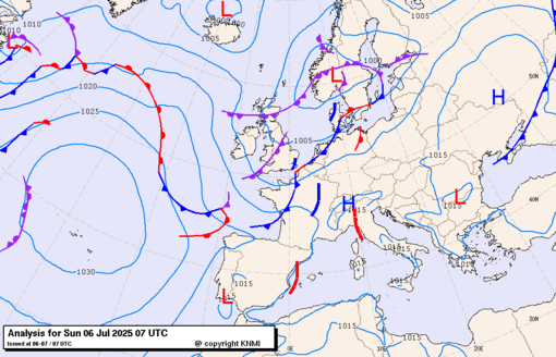 Previsioni meteo per domenica 6, lunedì 7, martedì 8 (luglio)
