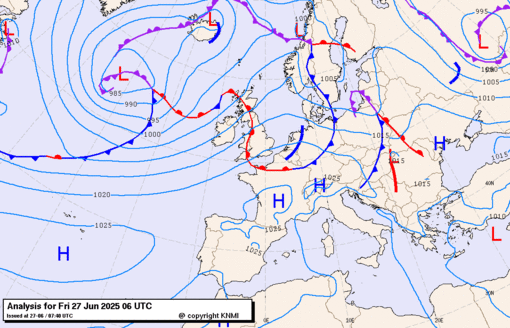 Previsioni meteo per venerdì 27, sabato 28, domenica 29 (giugno)