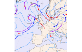 Previsioni meteo per giovedì 17, venerdì 18, sabato 19 (luglio)