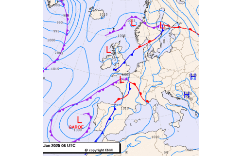 Previsioni meteo per mercoledì 22, giovedì 23, venerdì 24 (gennaio)