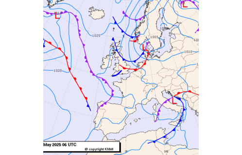 Previsioni meteo per mercoledì 21, giovedì 22, venerdì 23 (maggio)