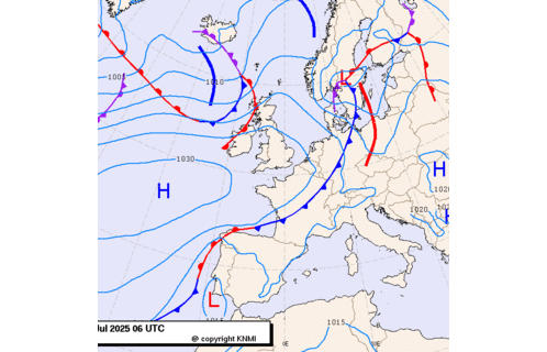 Previsioni meteo per giovedì 3, venerdì 4, sabato 5 (luglio)