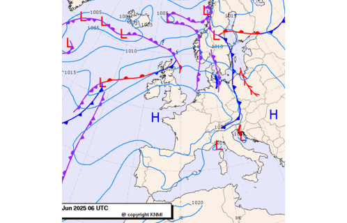 Previsioni meteo per lunedì 16, martedì 17, mercoledì 18  (giugno)
