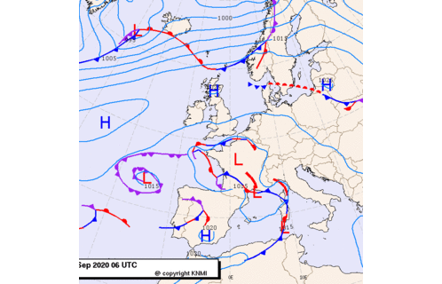 Previsioni meteo per domenica 20, lunedì 21, martedì 22 (settembre)