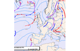 Previsioni meteo per martedì 8, mercoledì 9, giovedì 10 (luglio)