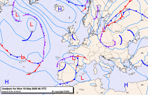 Previsioni meteo per lunedì 19, martedì 20, mercoledì 21 (maggio)