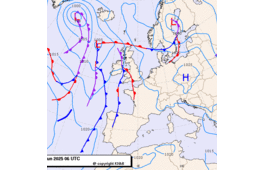 Previsioni meteo per sabato 21, domenica 22, lunedì 23 (giugno)