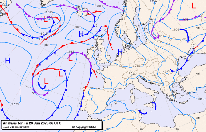 Previsioni meteo per venerdì 20, sabato 21, domenica 22 (giugno)
