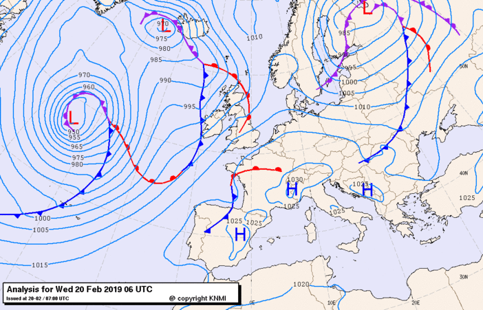 Previsioni meteo per mercoledì 20, giovedì 21, venerdì 22 (febbraio)