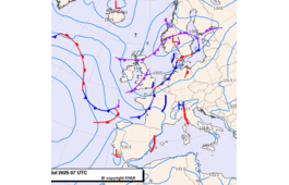 Previsioni meteo per domenica 6, lunedì 7, martedì 8 (luglio)