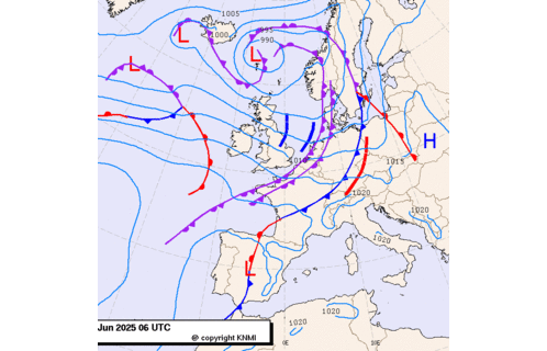 Previsioni meteo per lunedì 23, martedì 24, mercoledì 25 (giugno)