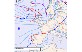 Previsioni meteo per venerdì 4, sabato 5, domenica 6 (luglio)
