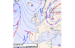 Previsioni meteo per domenica 18, lunedì 19, martedì 20 (maggio)