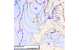 Previsioni meteo per sabato 17, domenica 18, lunedì 19 (maggio)