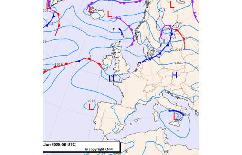 Previsioni meteo per mercoledì 18, giovedì 19, venerdì 20 (giugno)