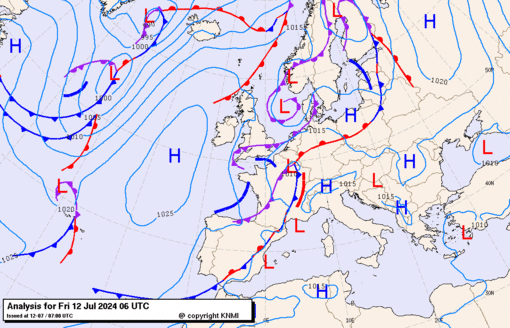 Previsioni meteo per venerdì 12, sabato 13, domenica 14 (luglio)