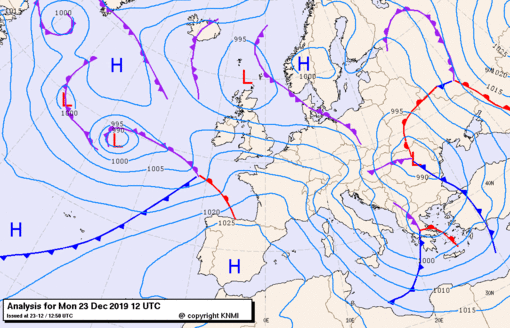 Previsioni meteo per lunedì 23, martedì 24, mercoledì 25 (dicembre)