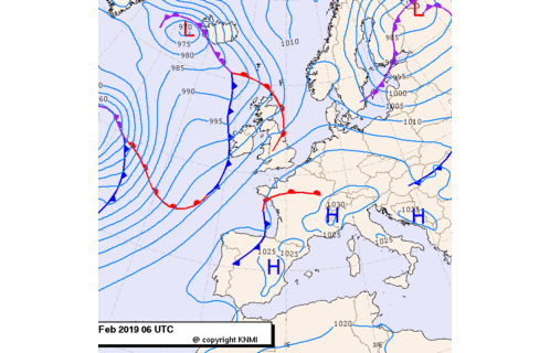 Previsioni meteo per mercoledì 20, giovedì 21, venerdì 22 (febbraio)