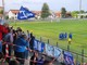 I tifosi del Pavia ieri a Magenta dopo il gol di Mangiarotti