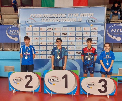 Tennistavolo torneo nazionale di Terni, Gabriel Deleraico conquista la medaglia d’oro nell’U13 Tennistavolo torneo nazionale di Terni, Gabriel Deleraico conquista la medaglia d’oro nell’U13