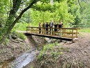 Parco del Ticino: termina la nuova passerella sul torrente Torrone nel comune di Pavia Parco del Ticino: termina la nuova passerella sul torrente Torrone nel comune di Pavia