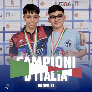 Tennistavolo campionati italiani giovanili, Gabriel Deleraico piazza il colpaccio anche nel doppio maschile U13