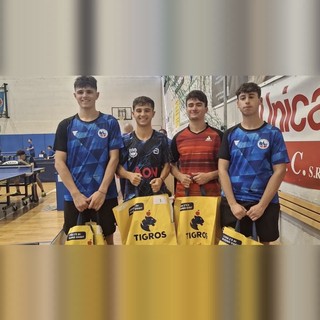 Tennistavolo, torneo terza categoria: Gritti si ferma in finale, ma è doppio podio con Peluso a Villa Guardia