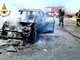 Pavese: in fiamme un'auto a Siziano sulla provinciale 205