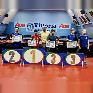 Tennistavolo, Cantella, la costanza premia: ancora un piazzamento sul podio al torneo Open 2