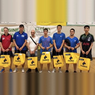 Tennistavolo: torneo regionale quarta categoria, terzo podio stagionale per Gusberti