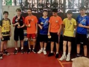 Tennistavolo, torneo prime racchette: trionfo “in casa” di Guglielmo Ferri. Il talento ducale vince anche il circuito U15