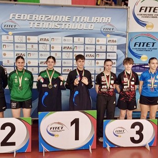 Tennistavolo: campionati italiani giovanili, Gabriel Deleraico è secondo nel doppio misto U15