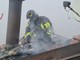 Broni: fiamme sul tetto di un'abitazione, intervengono i Vigili del fuoco