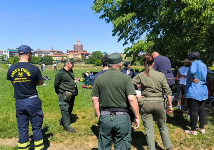 Controlli sulle spiagge lungo il Ticino: da Pavia a Turbigo, poche multe e zero rifiuti