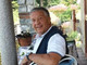 Renato Pozzetto in una foto del 2022 alla Locanda Pozzetto