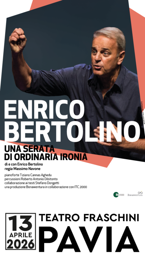 Teatro, Enrico Bertolino al Fraschini con lo spettacolo "Una serata di ordinaria ironia" Teatro, Enrico Bertolino al Fraschini con lo spettacolo "Una serata di ordinaria ironia"