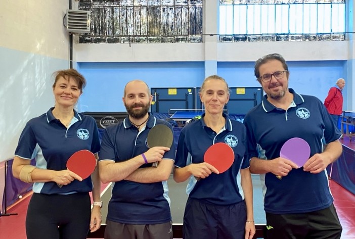 Tennistavolo: campionati a squadre, la O.Met (B1) mantiene la testa della classifica. Annientato 5-1 il TT Enjoy Tennistavolo: campionati a squadre, la O.Met (B1) mantiene la testa della classifica. Annientato 5-1 il TT Enjoy