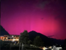 Immagini dell'aurora boreale di un nostro lettore da Cravegna