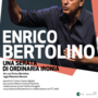 Teatro, Enrico Bertolino al Fraschini con lo spettacolo &quot;Una serata di ordinaria ironia&quot;