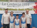 Ginnastica: Camera, Forini e Mazzola (La Costanza Massucchi Mortara) conquistano il pass per le finali nazionali del campionato allievi gold