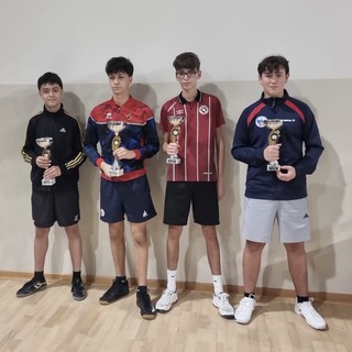 Tennistavolo: torneo regionale giovanile, brilla Christian Sassi, autore di un’impresa contro l’ex Deleraico