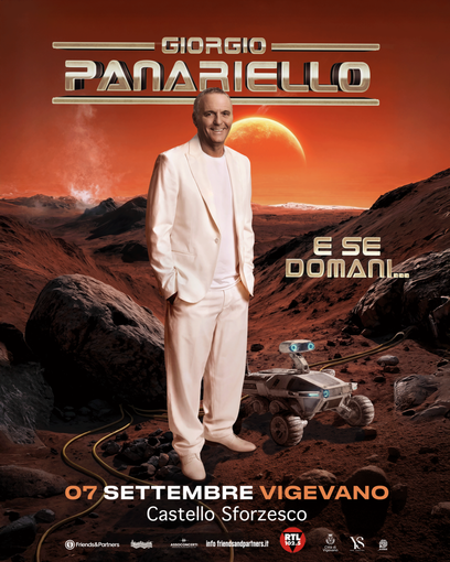 "Vigevano in Castello", il 7 settembre arriva Giorgio Panariello