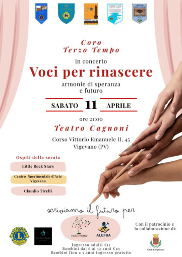 Coro “Terzo Tempo” in concerto a Vigevano